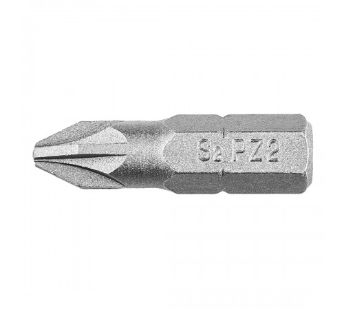 Накінечник викрутки PZ2, 25 мм, 1/4