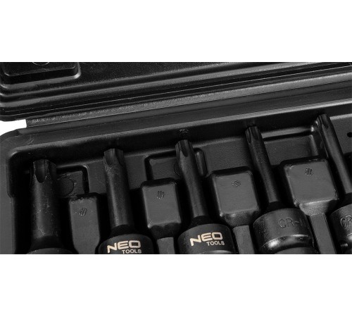 Набор ударных торцевых ключей Neo Tools 08-712 Torx, 1/2