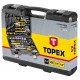 Набор инструментов Topex 38D224 56 шт.