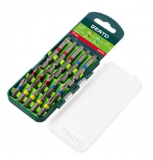 Накінечник викрутки, набір 15 шт., 25 mm -  3 x PH, 3 x PZ, 4 x TX + 50 mm - 3 x PH, 2 x PZ