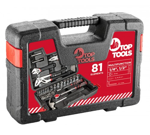Набор инструментов Top Tools 38D510  1/4
