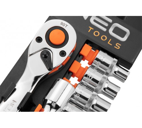 Набор головок торцевых с трещоткой Neo Tools 10-020  3/8