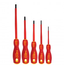 Набор отверток Neo Tools 04-220, 5 штук, 1000 В