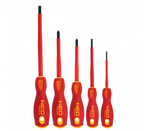 Набор отверток Neo Tools 04-220, 5 штук, 1000 В