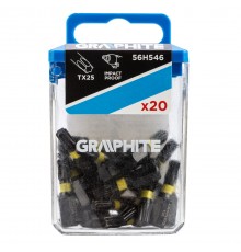 Ударні коронки TX25 x 25 мм, 20 шт.