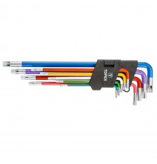 Ключі шестигранні Torx тип Т, T10-T50, набір 9 шт.