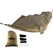Гамак с москитной сеткой Neo Tools 63-123, 330x140 см, до 200 кг