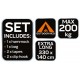Гамак Neo Tools 63-124, 330x140 см, нейлон, до 200 кг, зеленый.