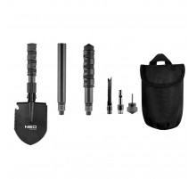 Многофункциональная туристическая лопата Neo Tools 63-122 8 в 1 с чехлом