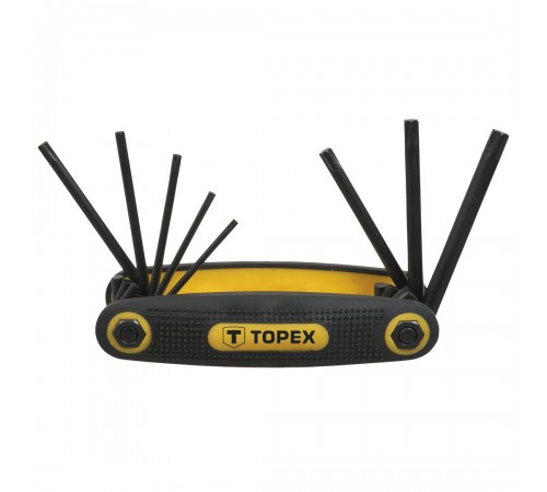 Набор Torx-ключей Topex 35D959, надежные инструменты для дома и мастерской.