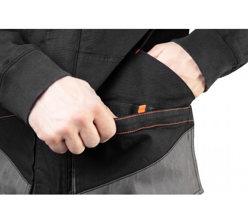 Рабочая куртка Neo Tools 81-218 Slim HD с усилением Oxford, световозвращающие элементы