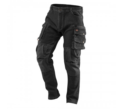 Робочі штани DENIM, чорні, розмір XS