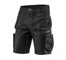 Шорти DENIM, чорні, розмір XXXL