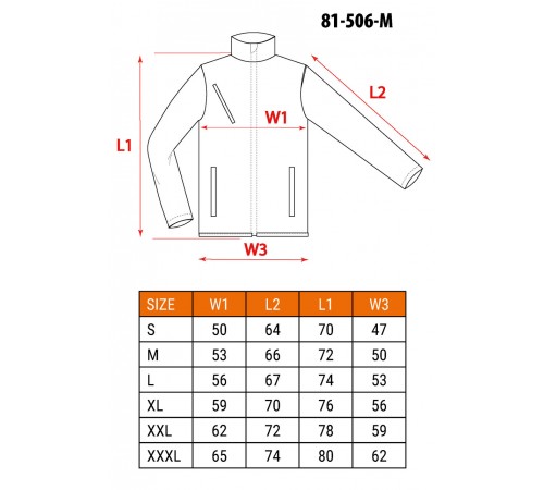 Куртка флисовая Neo Tools 81-506-L Premium