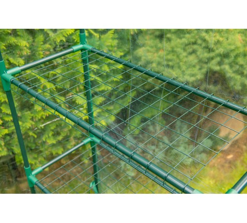 Парник NEO 15-902 143x73x195 см, теплица с ПВХ пленкой и металлическим каркасом