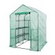 Теплица парник NEO 15-911 143x143x195 см, 4 полки, молния, защита растений от холода и осадков