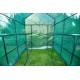 Теплица парник NEO 15-911 143x143x195 см, 4 полки, молния, защита растений от холода и осадков