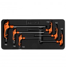 Торцеві ключі Torx 6 шт. в наборі