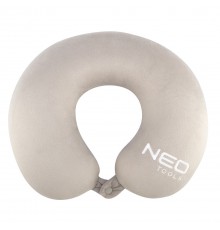 Подушка для подорожей Neo Tools GD016 з Memory Foam, сірий колір