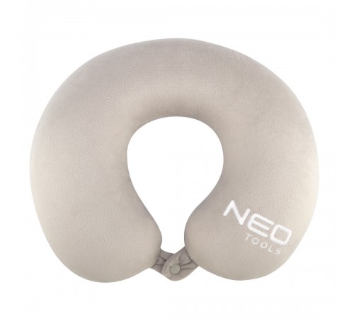 Подушка для подорожей Neo Tools GD016 з Memory Foam, сірий колір