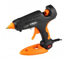 Клеевой пистолет Neo Tools 17-100 11 мм, 60/100 Вт + 12 стержней и чехол