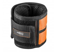 Магнитный браслет рабочий NEO Tools GD012, 37 см, с 8 магнитами