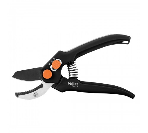 Секатор Neo Tools 15-201 с наковальней 185 мм – для обрезки веток и кустов