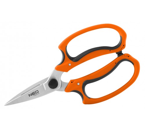 Садовые ножницы NEO TOOLS 185 мм, арт. 15-215 – для травы, лозы и букетов