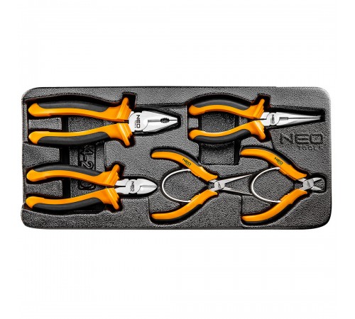 Тележка для инструментов Neo Tools 84-220+G c 7 ящиками ящиками и набором профессиональных инструментов