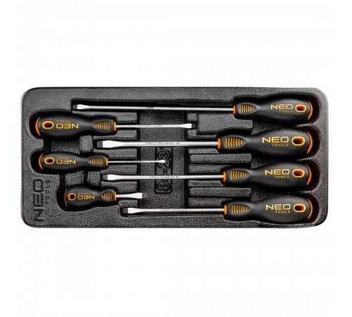 Тележка для инструментов Neo Tools 84-220+G c 7 ящиками ящиками и набором профессиональных инструментов