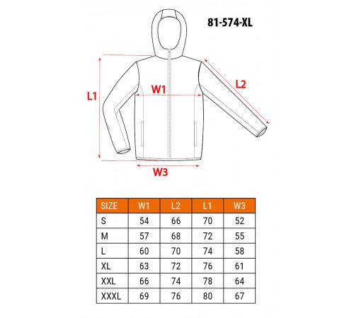 Куртка зимняя Neo Tools 81-574-XXL