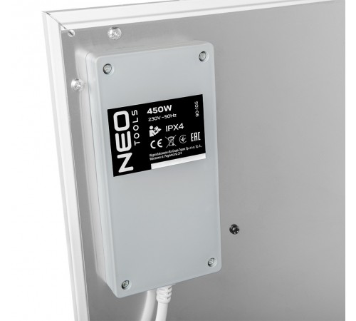 Нфракрасная нагревательная панель Neo Tools 90-105 450 Вт с WIFI