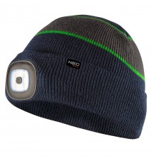 Шапка Neo Tools 81-630 с фонариком