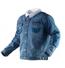 Робоча куртка DENIM, утеплена, розмір L