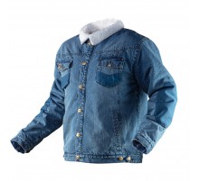 Робоча куртка DENIM, утеплена, розмір XL