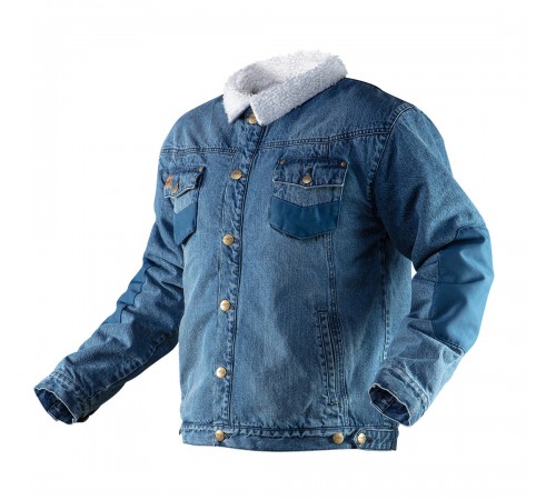 Робоча куртка DENIM, утеплена, розмір XXL