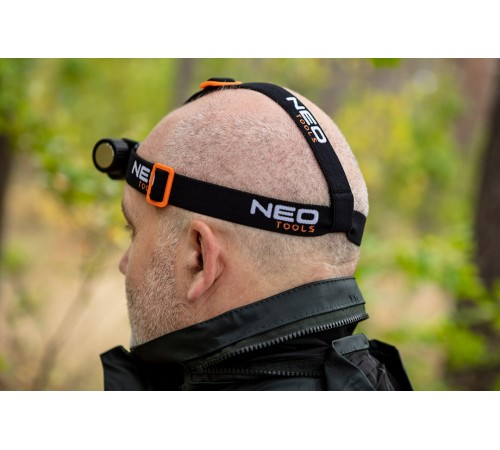 Налобный фонарь Neo Tools 99-029 20 Вт, 200 м, 4000 мАч