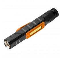 Акумуляторний USB-ліхтарик 300 лм 2 в 1 CREE XPE + COB LED