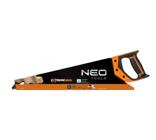 Ножовка по дереву NEO Tools 41-116, 450 мм, с покрытием PTFE