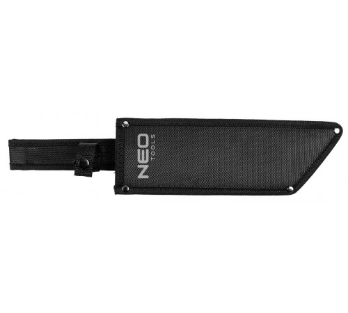 Мачете Neo Tools 63-117, 40 см, универсальный инструмент для выживания с пилой и чехлом