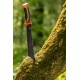 Мачете Neo Tools 63-117, 40 см, универсальный инструмент для выживания с пилой и чехлом