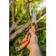 Ручная пила NEO Bushcraft 63-120, складное лезвие 21 см, сталь SK4, для туризма и сада
