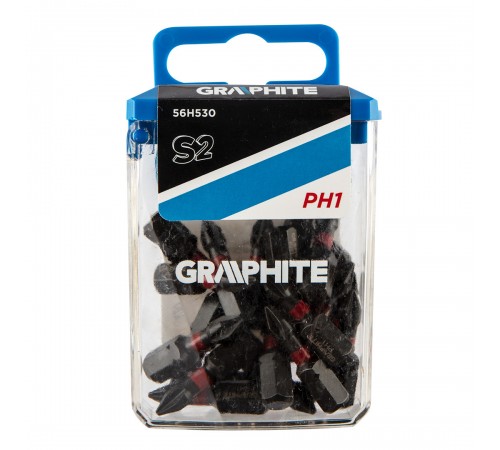 Ударний біт PH1 x 25 мм, 20 шт