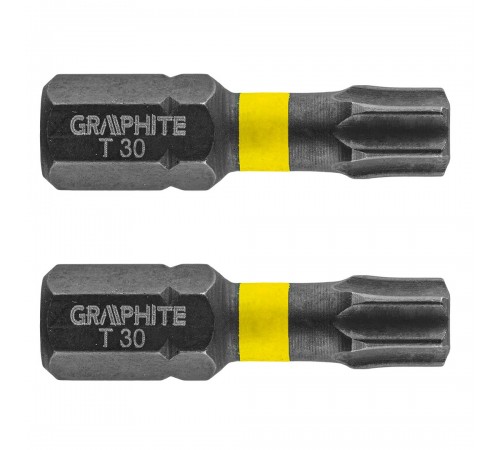 Ударний біт TX30 x 25 мм, 2 шт.