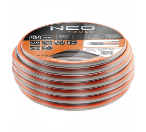 Шланг садовый Neo Tools 15-823 Optima 3/4