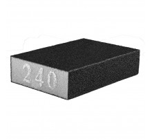 Губка наждачна, 70 x 25 x 100 мм, K240
