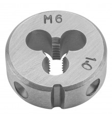 Плашка M6, 25 x 9 мм