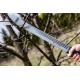 Мачете VERTO 15G190, 480 мм, для садовых работ, закаленное полотно, деревянная ручка