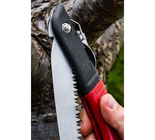 Пила для сада TOOP TOOLS 180 мм (арт. 10A750), компактный складной инструмент.