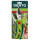 Секатор VERTO 185 мм, арт. 15G200 – с тефлоновым покрытием и блокировкой